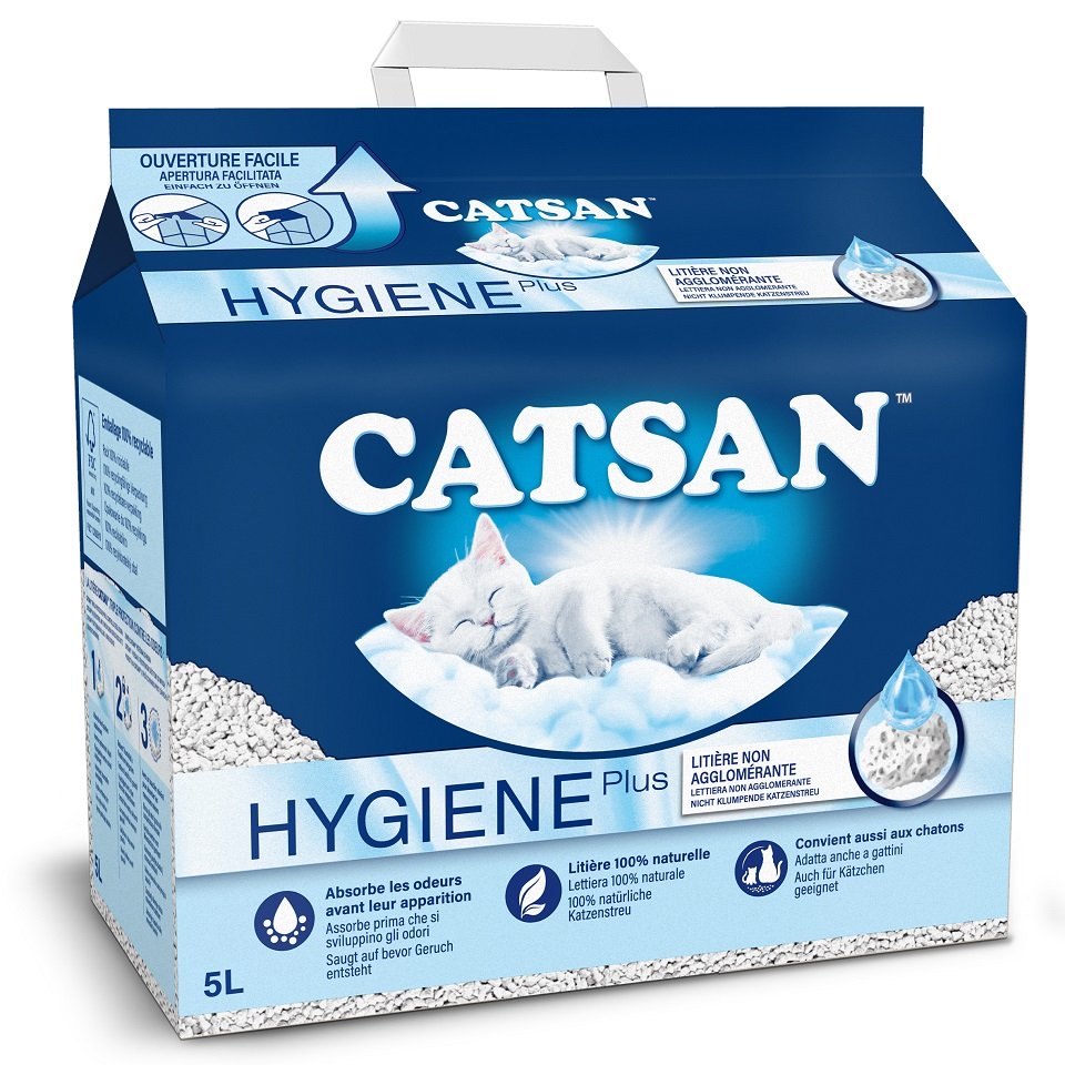 Catsan Hygiene Plus L Nat Rliches Katzenstreu Katze