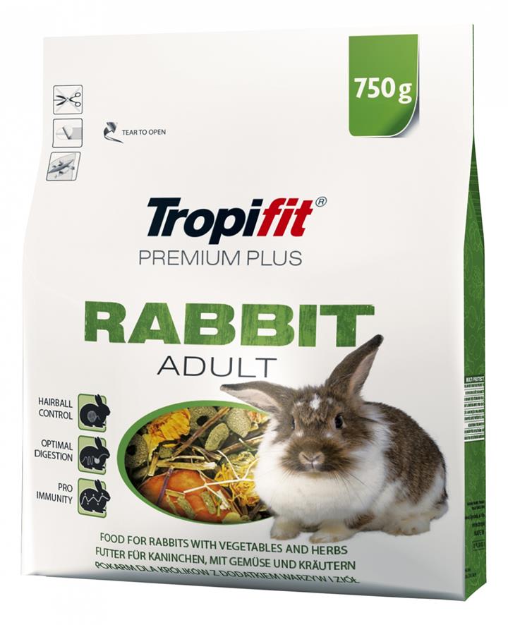 TROPIFIT Premium Plus RABBIT ADULT 2,5 kg :: Kleintiere :: Futter und ...
