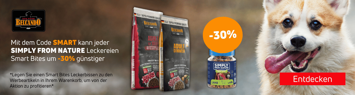 Aktion BELCANDO auf ausgewählte Smart Bites-Sets mit -30% Rabatt