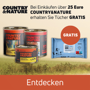 Aktion COUNTRY&NATURE Bei Bestellungen über 25 Euro erhalten Sie Tücher GRATIS!