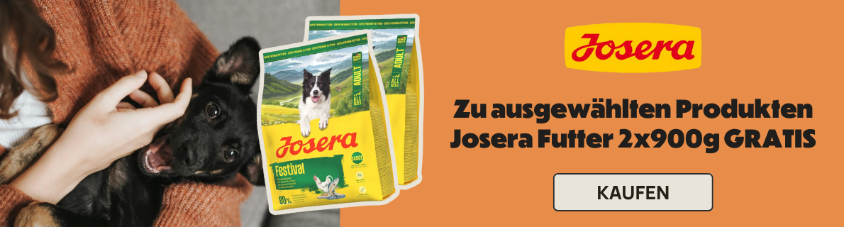 JOSERA -Sonderangebot mit Geschenk Futter Josera 2x900g Gratis