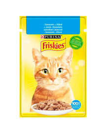 FRISKIES Lachs 85g Nassfutter für Katzen