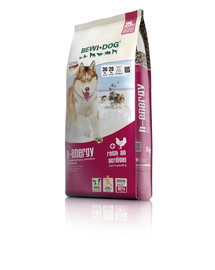 BEWI DOG H- Energy 25 kg Alleinfuttermittel für besonders aktive Hunde