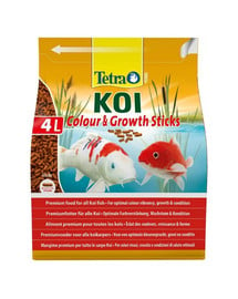 TETRA Pokarm Pond KOI Colour&Growth Sticks 4L