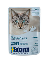BOZITA Herring Häppchen in Sosse mit Hering 85 g