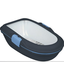 TRIXIE Katzentoilette Berto, 3tlg., mit Trennsystem 39 × 22 × 59 cm