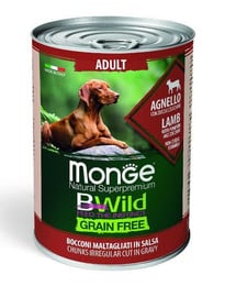 MONGE BWild grain free mit Lamm 400g