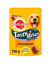 PEDIGREE Tasty Bites Chewy Cubes 130g