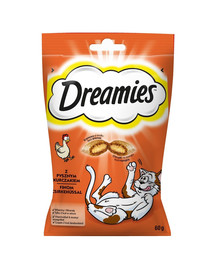 DREAMIES Klassiker mit leckerem Huhn 60g