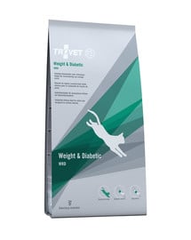 TROVET Weight & Diabetic WRD Katzentrockenfutter 3 kg