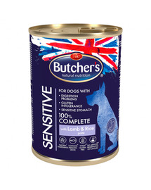 BUTCHER'S Blue Sensitive Paté mit Huhn und Reis 390g