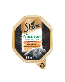 SHEBA Nature's Collection 85 g in Sauce mit Pute und Karotten