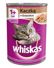 WHISKAS Enten- und Karottenkonserven in Aspik 400 g