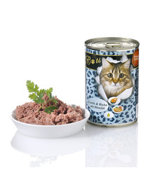 O'CANIS for Cats-Huhn, Lachs & Distelöl 400 g