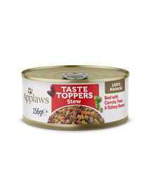 APPLAWS Taste Toppers Eintopf mit Rindfleisch, Karotten und Erbsen 6x156 g