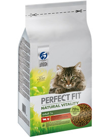 PERFECT FIT Natural Vitality mit Rindfleisch und Huhn für ausgewachsene Katzen 6 kg