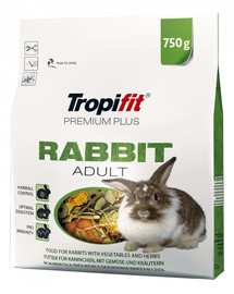 TROPIFIT Premium Plus RABBIT ADULT 2,5 kg