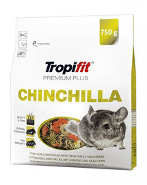 TROPIFIT Premium Plus CHINCHILLA für Chinchillas 2,5 kg