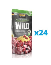 BELCANDO Wild mit Hirse & Preiselbeeren 24x125 g