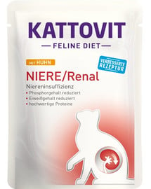 KATTOVIT Feline Diet Niere/Renal Huhn 85 g