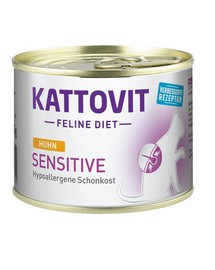 KATTOVIT Feline Diet Sensitive Huhn 185 g