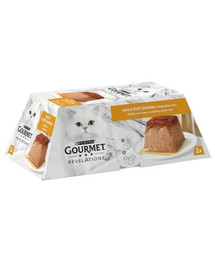 GOURMET REVELATIONS Hühner-Mousse für Katzen 2 x 57 g