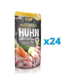 BELCANDO Finest Selection Huhn mit Reis, Möhren & Zucchini (12 x 125g)