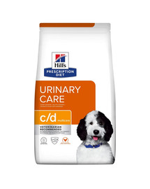 HILL'S Prescription Diet Canine c/d Multicare 1,5 kg Futter für Hunde mit Harnwegserkrankungen