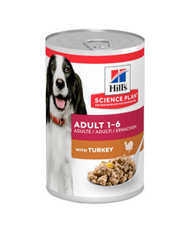 HILL'S Science Plan Canine Adult Turkey 370 g für erwachsene Hunde mit Putenfleisch