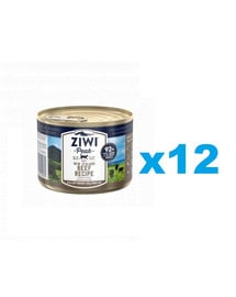 ZIWIPEAK Cat Beef Rind 12 x 185 g