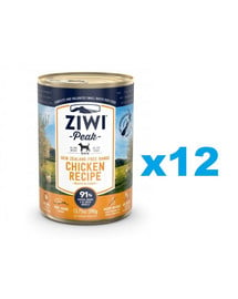 ZIWIPEAK Dog Chicken Huhn 12 x 390 g