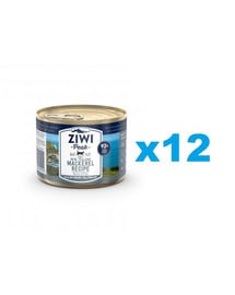 ZIWIPEAK Cat Mackerel Makrele 12 x 185 g