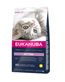 EUKANUBA Katze Kitten Alle Rassen Healthy Start Huhn & Leber 2 kg