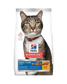 HILL'S Science Plan Cat Adult Dry Chicken Oral Care 7 kg