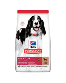 HILL'S Science Plan Canine Adult Medium Lamb & Rice 18 kg Hundefutter für mittelgroße Rassen mit Lamm und Reis