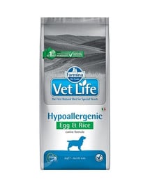 FARMINA Vet Life Hypoallergenic Egg & Rice Hund 12 kg