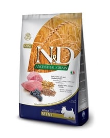 FARMINA N&D Low Grain Lamb & Blueberry Adult Mini 2.5 kg