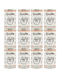 GUSSTO Cat Fresh Calf & Rabbit 12x400 g