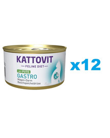 KATTOVIT Feline Diet Gastro Pute 12 x 85 g