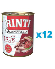 RINTI Kennerfleisch Ente 12 x 400 g