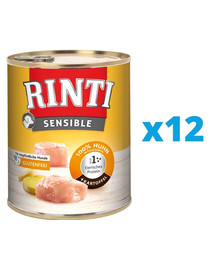 RINTI Sensible Huhn + Kartoffel 12 x 800 g