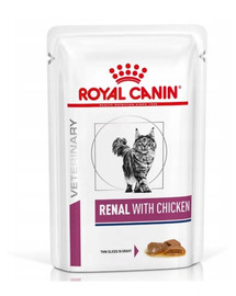 ROYAL CANIN Renal Feline Chicken Huhn 48 x 85 g