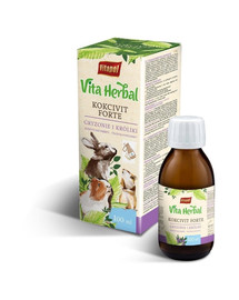 VITAPOL Vita Herbal Kokcivit Forte Präparat gegen Kokzidiose für Nagetiere und Kaninchen 100 ml