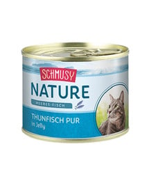 SCHMUSY Nature Thunfisch in Gelee 185 g