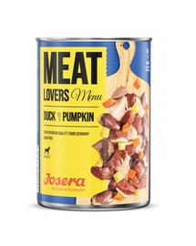 JOSERA Meatlovers menu Ente mit Kürbis 800g