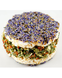 HAM-STAKE Reisfrikadelle mit Lavendel und Gemüse