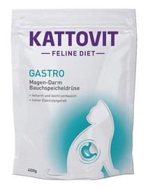 KATTOVIT Feline Diet Gastro 400 g 2+1 GRATIS