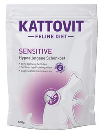 KATTOVIT Feline Diet Sensitive 400 g 2+1 GRATIS