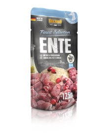 BELCANDO Ente mit Reis & Preiselbeeren 125 g