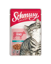 SCHMUSY RAGOUT mit Rindfleisch in Sauce 22x100 g